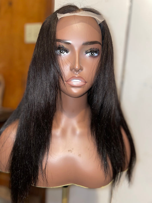 Straight Lace Closure Wig